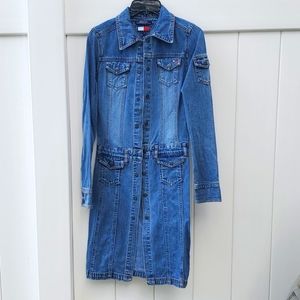 Tommy Hilfiger denim Jean dress sz 0 xs